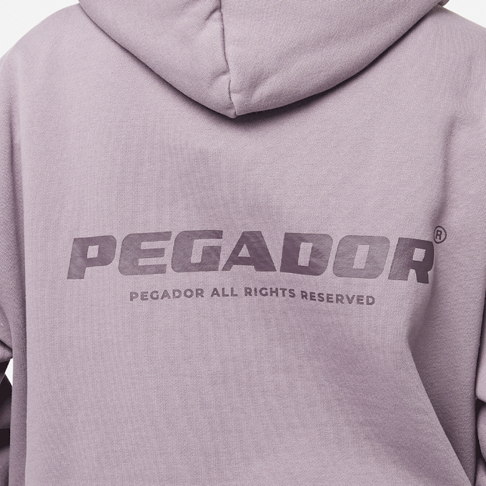 Pegador Atna Logo Oversized Hoodie viola 46988 4
