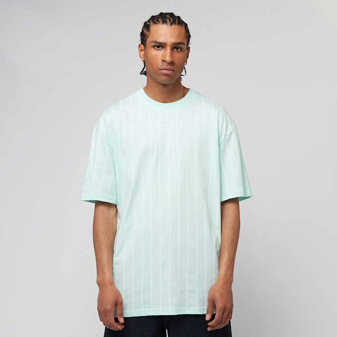 Karl Kani Signature Pinstripe T-Shirt vert 46990 1