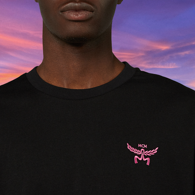 MCM x SNIPES Miami T-Shirt nero 47052 4