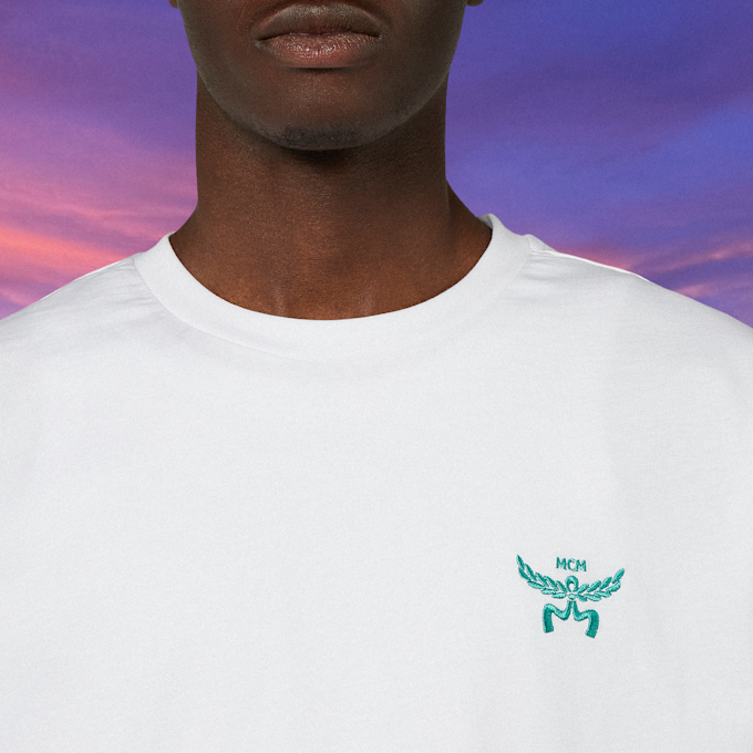MCM x SNIPES Miami T-Shirt branco 47053 4