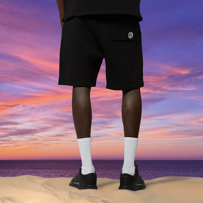 MCM x SNIPES Miami Sweatshorts schwarz 47064 2