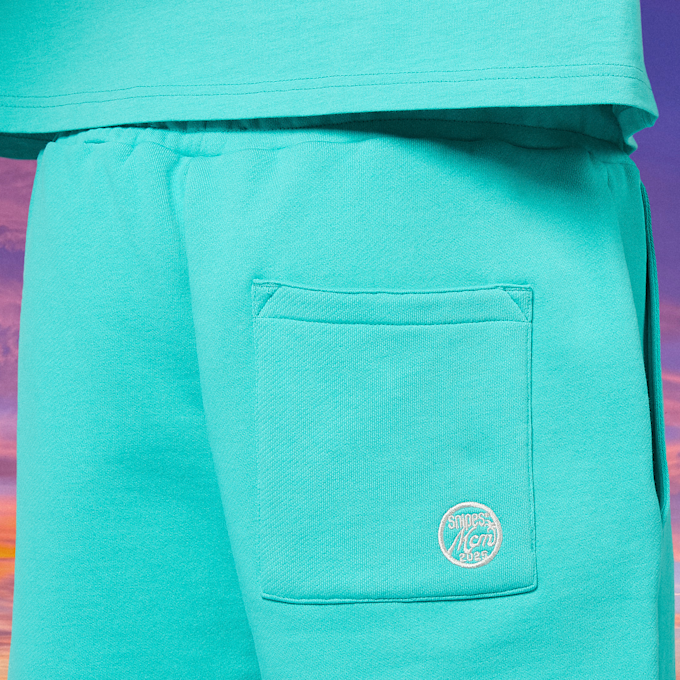 MCM x SNIPES Miami Sweatshorts turqoise 47062 4