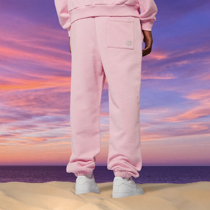 MCM x SNIPES Miami Jogger lichtroze 47067 2