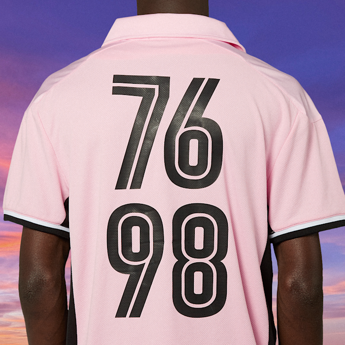 MCM x SNIPES Soccer Trikot roza 47069 8