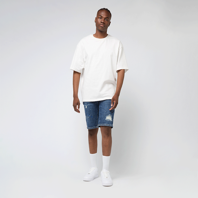 2Y STUDIOS Leonardo Ripped Slim Fit Shorts plava 47103 5