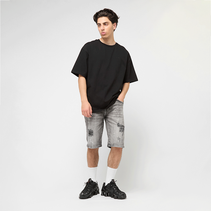 2Y STUDIOS Victor Ripped Slim Fit Shorts szary 47095 5