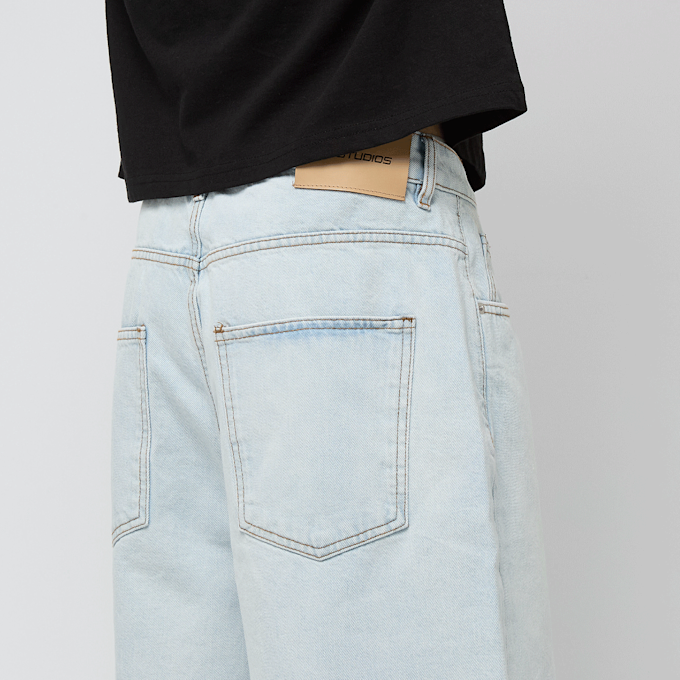 2Y STUDIOS Junan Baggy Basic Shorts blauw 47097 4