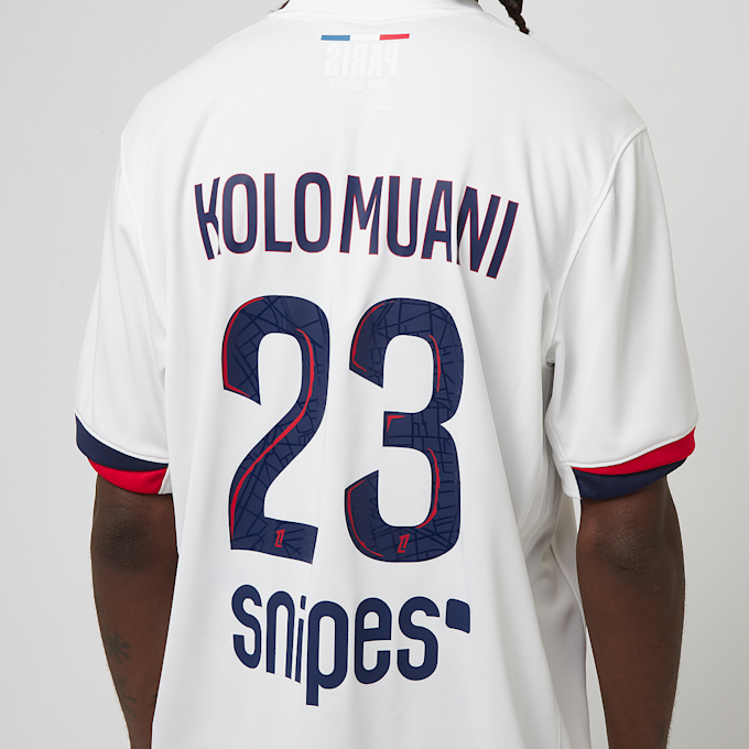 Nike Kolo Muani / No. 23 / PSG Nike Away Stadium 2024/25&nbsp; blanco 47122 7