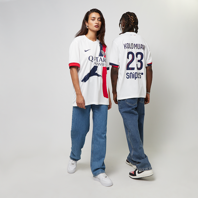 Nike Kolo Muani / No. 23 / PSG Nike Away Stadium 2024/25 weiß 47122 9