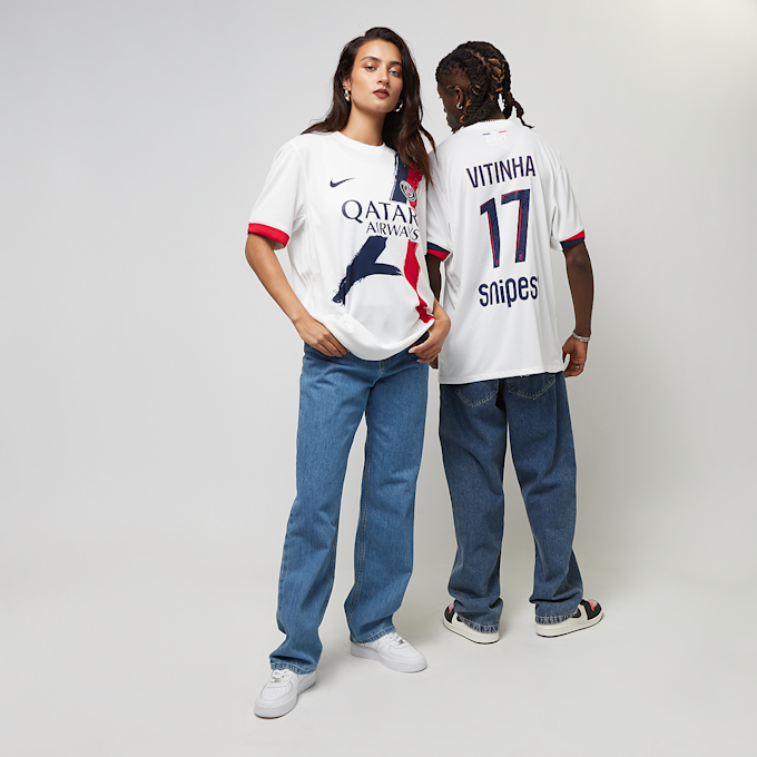 Nike Vitinha / No. 17 / PSG Nike Away Stadium 2024/25 bianco 47126 9