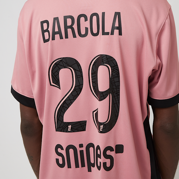 Jordan Barcola / No. 29 / PSG Jordan Third Stadium 2024/25  różowy 47124 6