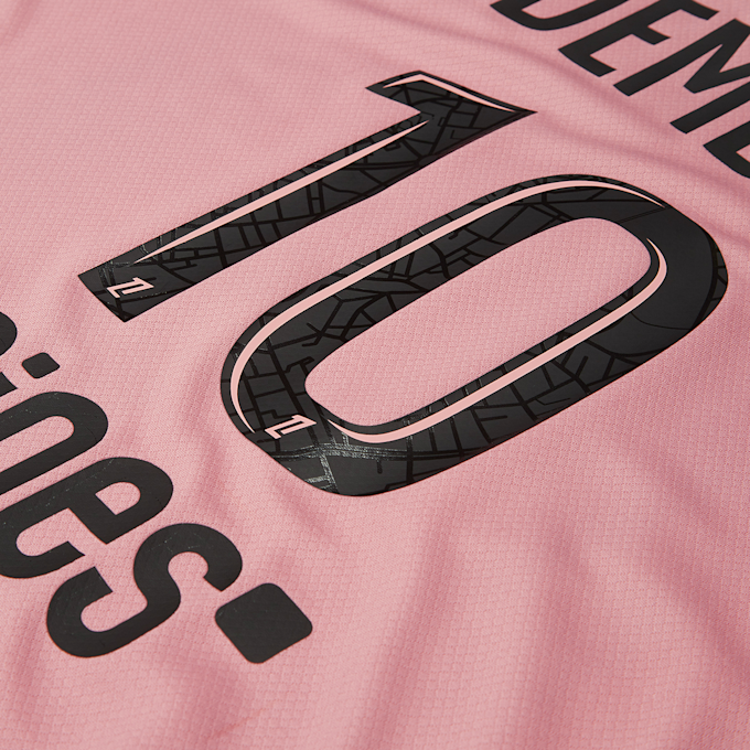 Jordan Dembélé / No. 10 / PSG Jordan Kids Third Stadium 2024/25 lichtroze 47138 7