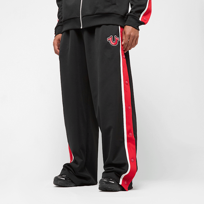 True Religion Snap Off Baggy Track Pants schwarz 47105 1
