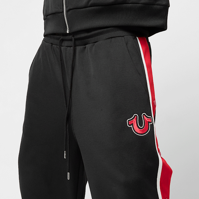 True Religion Snap Off Baggy Track Pants crna 47105 5