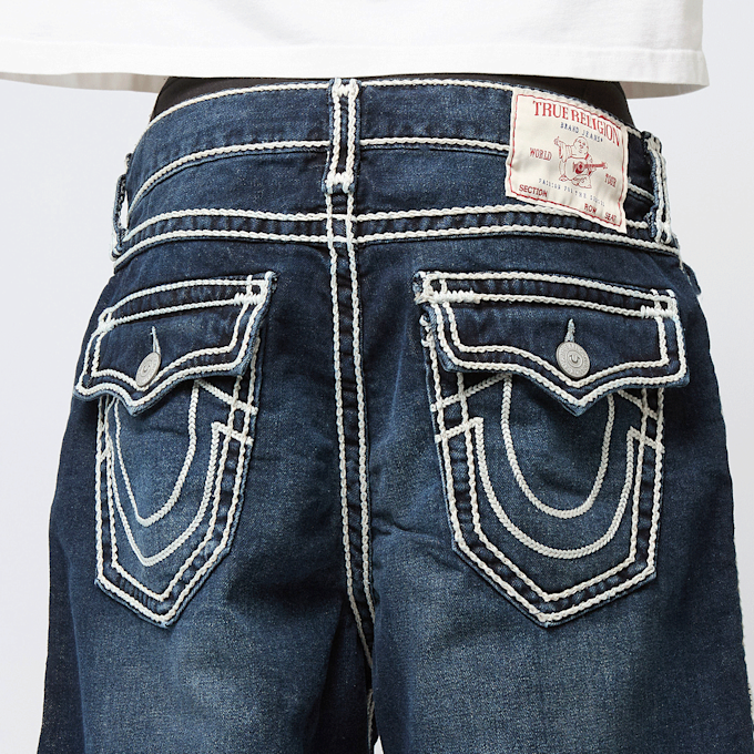 True Religion Vinny Rope Stitch Short blauw 47110 4