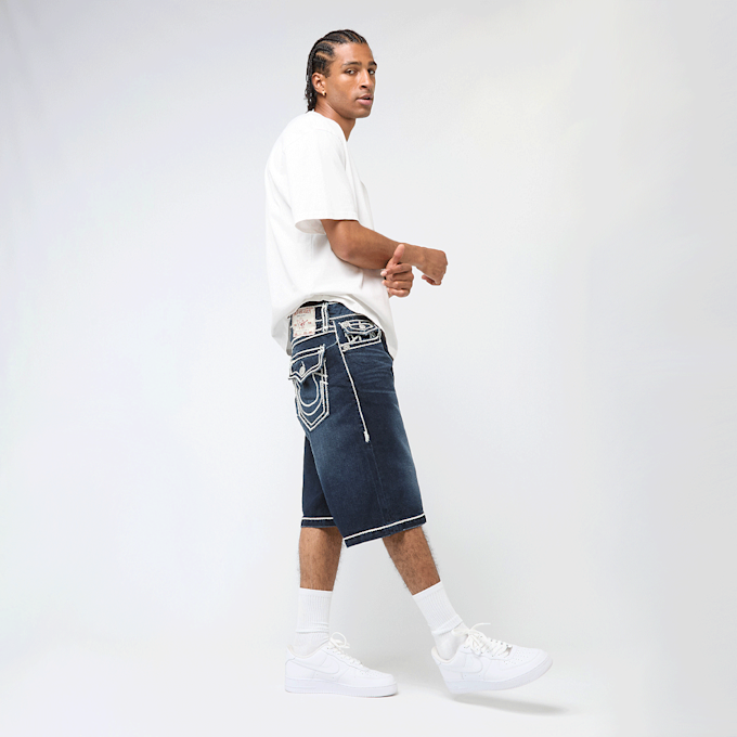 True Religion Vinny Rope Stitch Short plava 47110 5