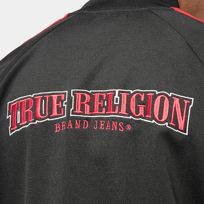 True Religion Snap Off Track Jacket crna 47112 4