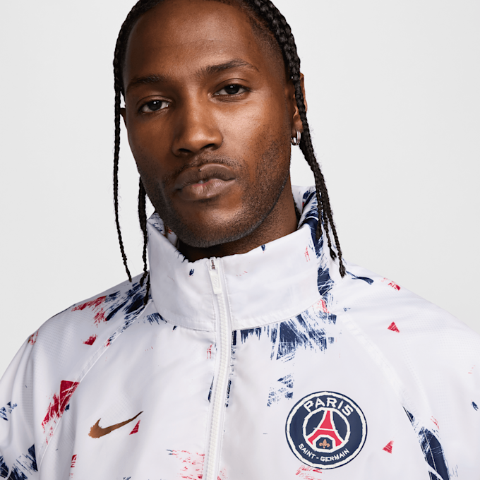 Nike PSG Windrunner Football Anorak Jacket wit 47159 3