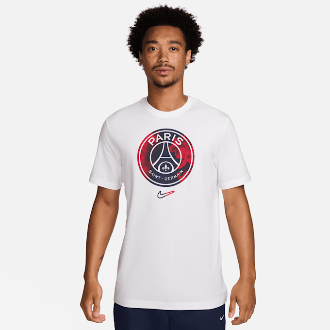 Nike PSG Crest Tee biały 47165 1