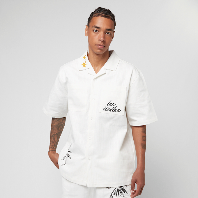 Smoke Rise Slubby Twill Button Down Shirt branco 47222 1