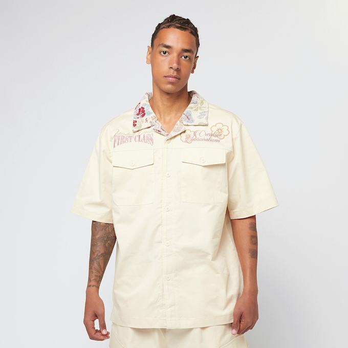 Smoke Rise Button Down Shirt bež 47223 1