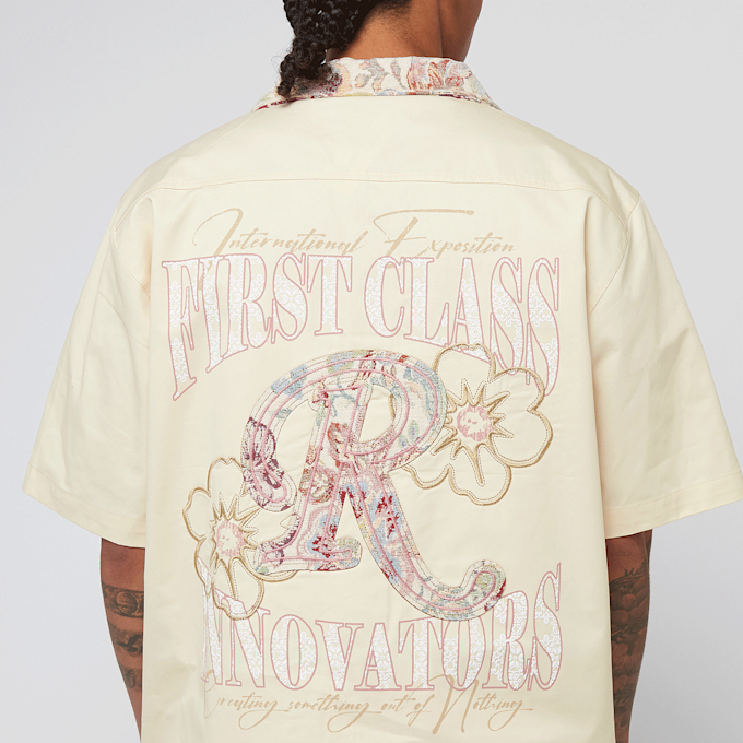 Smoke Rise Button Down Shirt bež 47223 4