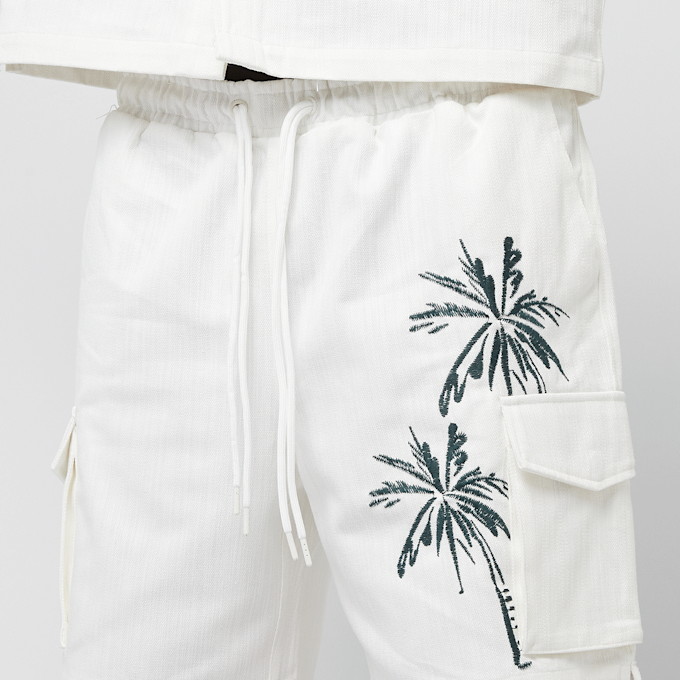 Smoke Rise Fashion Slubby Twill Short biały 47227 5