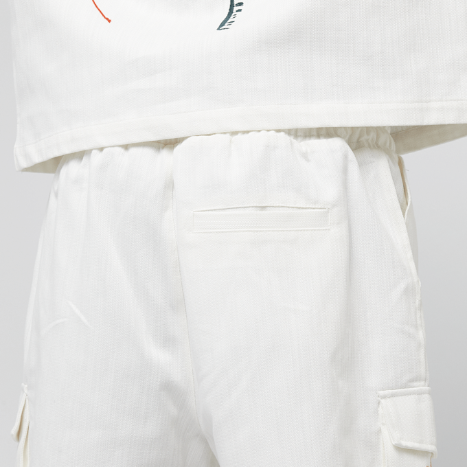 Smoke Rise Fashion Slubby Twill Short blanc 47227 6