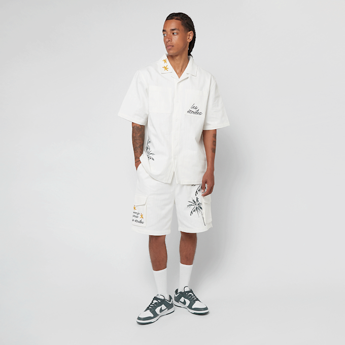 Smoke Rise Fashion Slubby Twill Short biały 47227 7