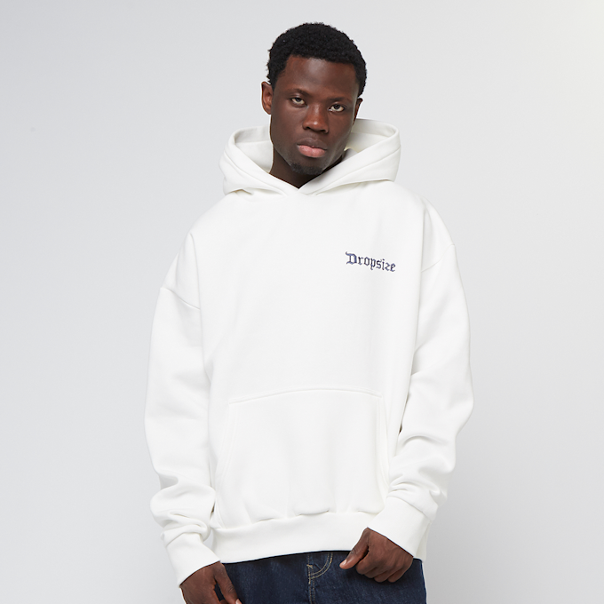 DropSize Heavy Oversized Daily Hustle Hoodie biały 47225 2