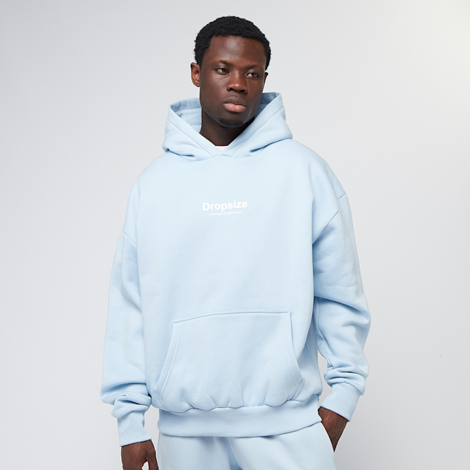 DropSize Heavy Oversized Members Only Hoodie bleu 47231 2