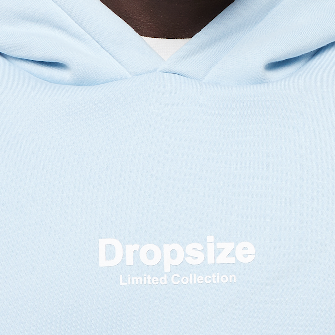 DropSize Heavy Oversized Members Only Hoodie niebieski 47231 3