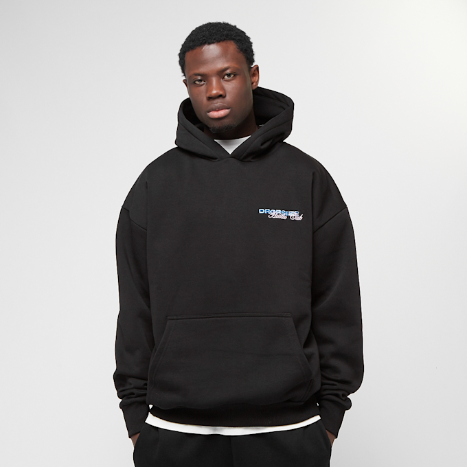 DropSize Heavy Oversized Peace And Hustle Hoodie nero 47229 2