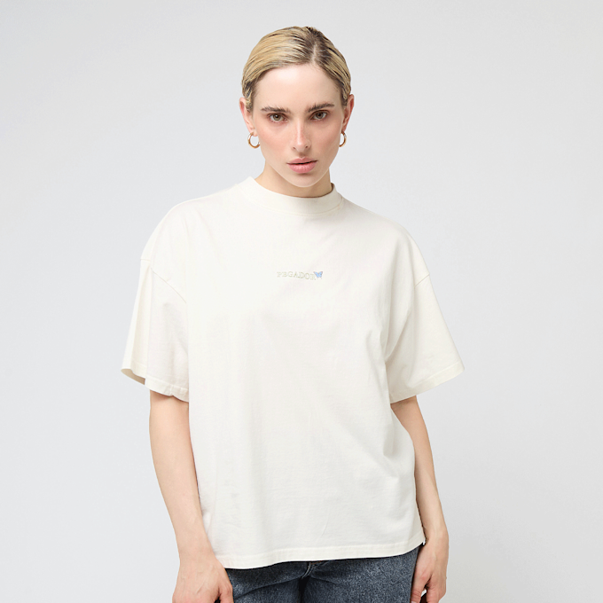 Pegador Yessi Heavy Oversized Tee beż 47209 2