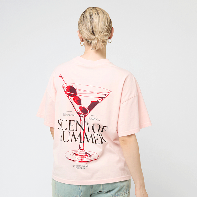 Pegador Jorba Heavy Oversized Tee różowy 47214 1