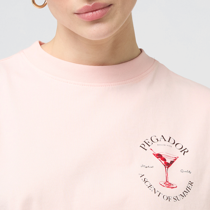 Pegador Jorba Heavy Oversized Tee rosa  47214 3