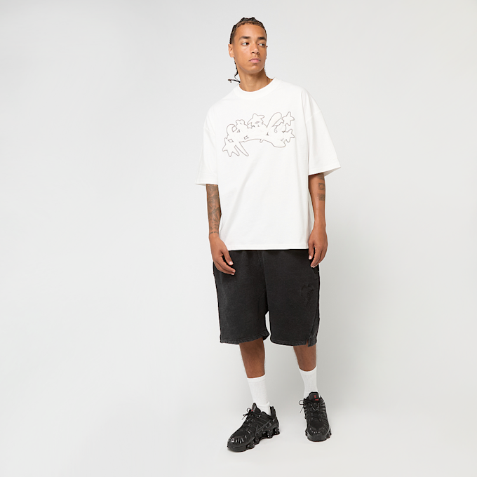 FAVELA Runstitch T-Shirt biały 47252 4