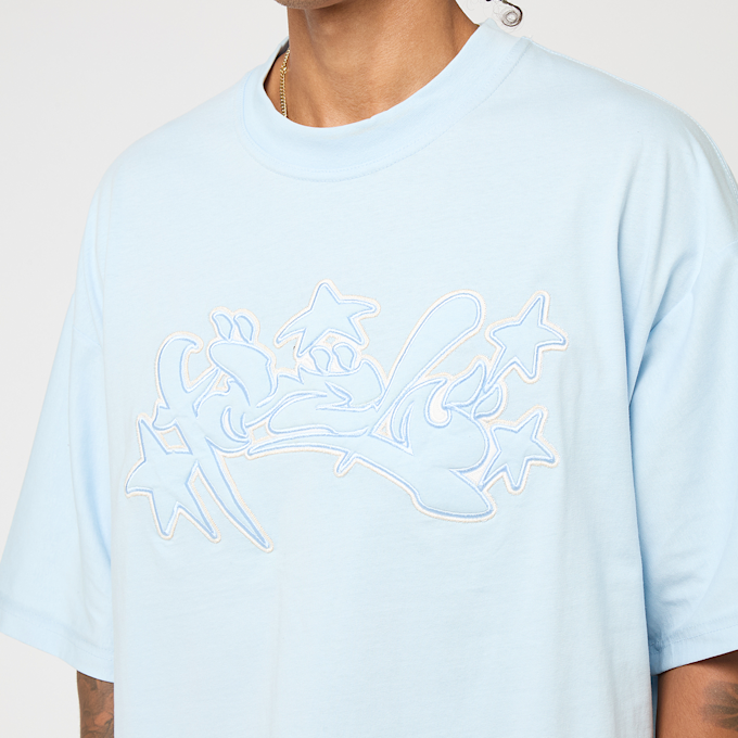 FAVELA Runstitch T-Shirt azul 47254 3