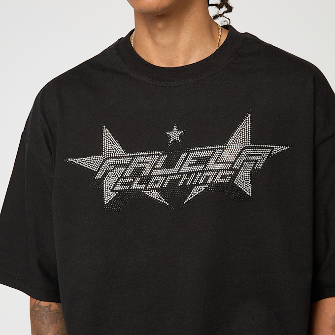 FAVELA Future Rhinestone T-Shirt preto 47253 3