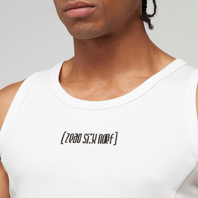zəяo si:x nœf Primary Logo Tank Top bianco 47262 3