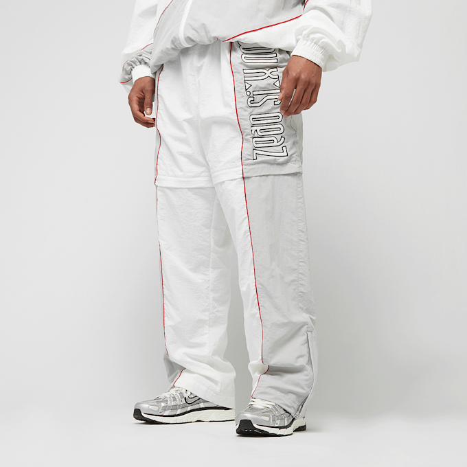 zəяo si:x nœf Primary Logo Oversized Straight Leg Color Block Trackpants biały 47269 1