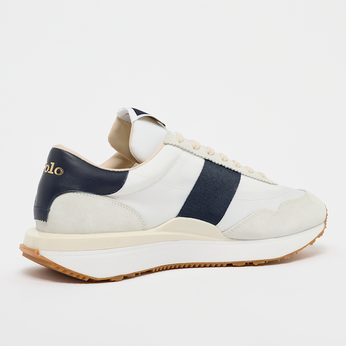 Polo Ralph Lauren Train 89 Suede-Paneled Sneaker beige 47276 3