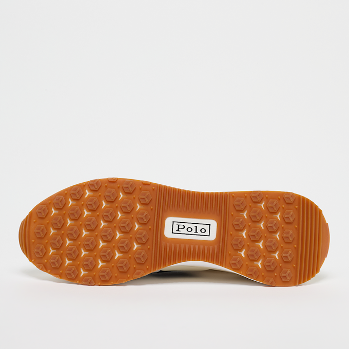 Polo Ralph Lauren Train 89 Suede-Paneled Sneaker beige 47276 4