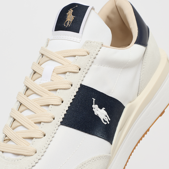 Polo Ralph Lauren Train 89 Suede-Paneled Sneaker beige 47276 6