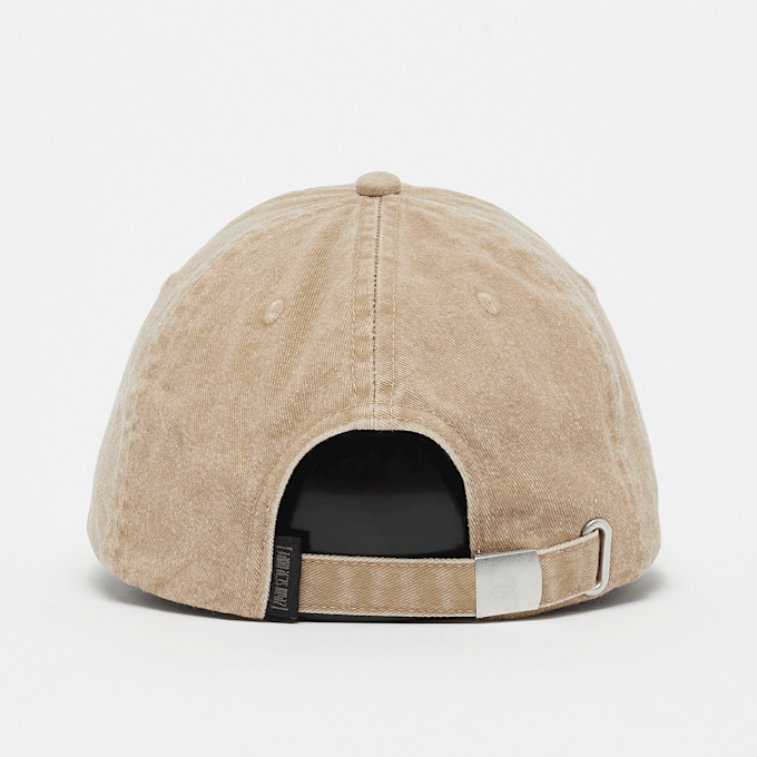 zəяo si:x nœf Primary Logo Washed Baseball Cap bege 47284 2