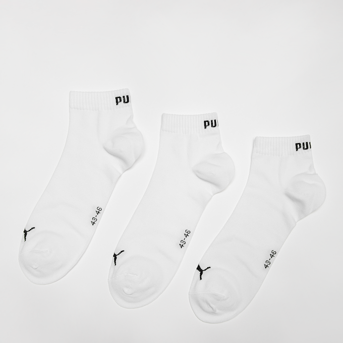 PUMA 3 PACK - Quarter Sock branco 47315 1