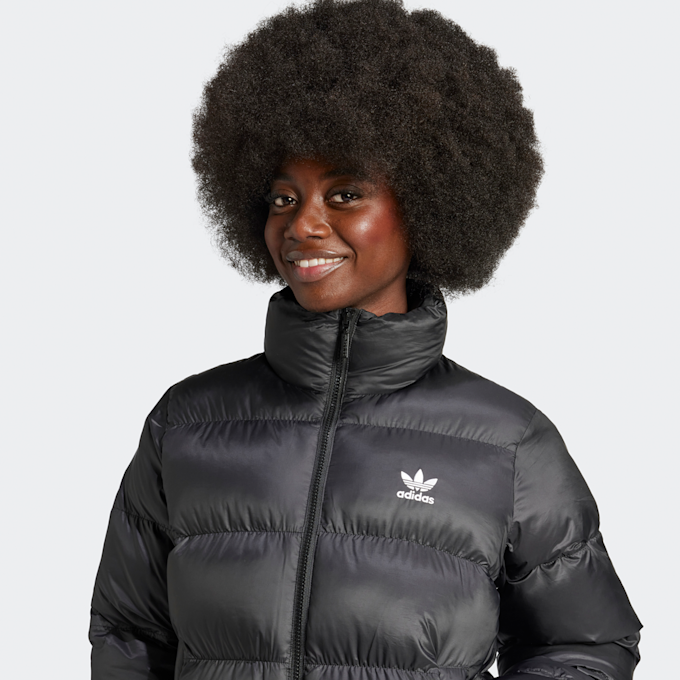 adidas Originals adicolor Short Puffer Jacket zwart 47324 3