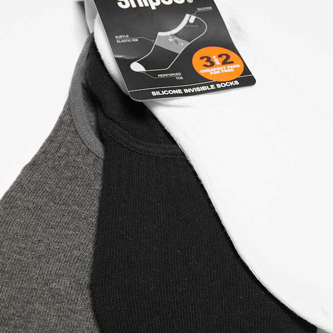 SNIPES 3 PACK - Silicon invisble multicolorido 47338 4