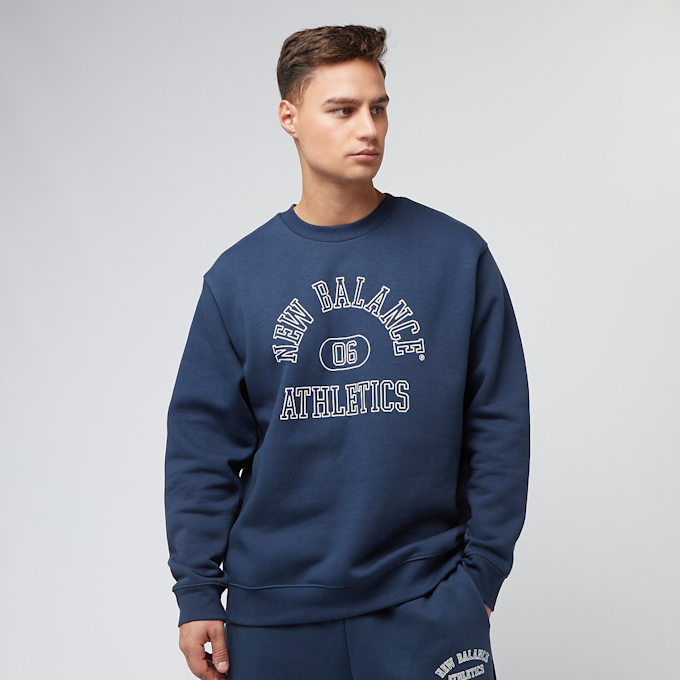 New Balance Graphic Crew niebieski 47348 1