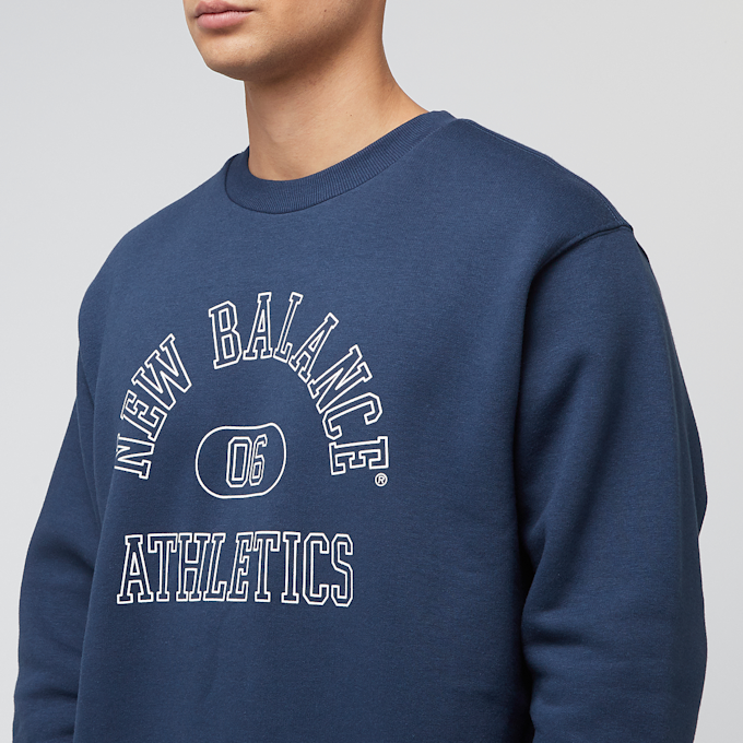 New Balance Graphic Crew blu 47348 3